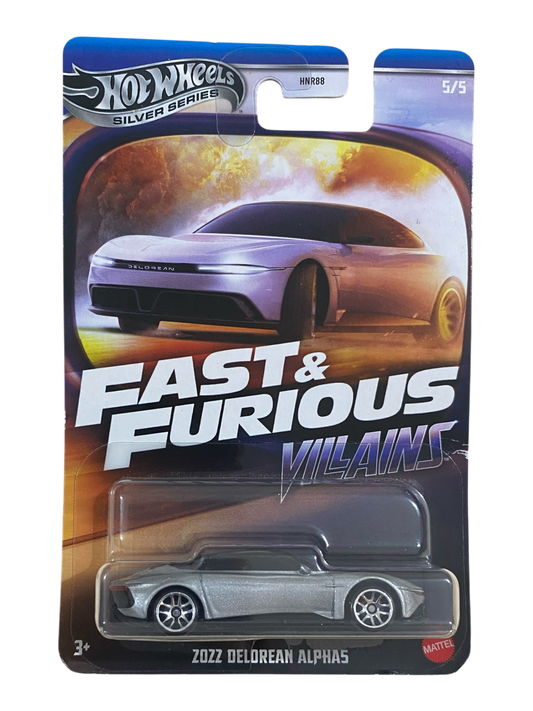 Hot Wheels  2022 Delorean Alpha5 (Fast & Furious Villains)