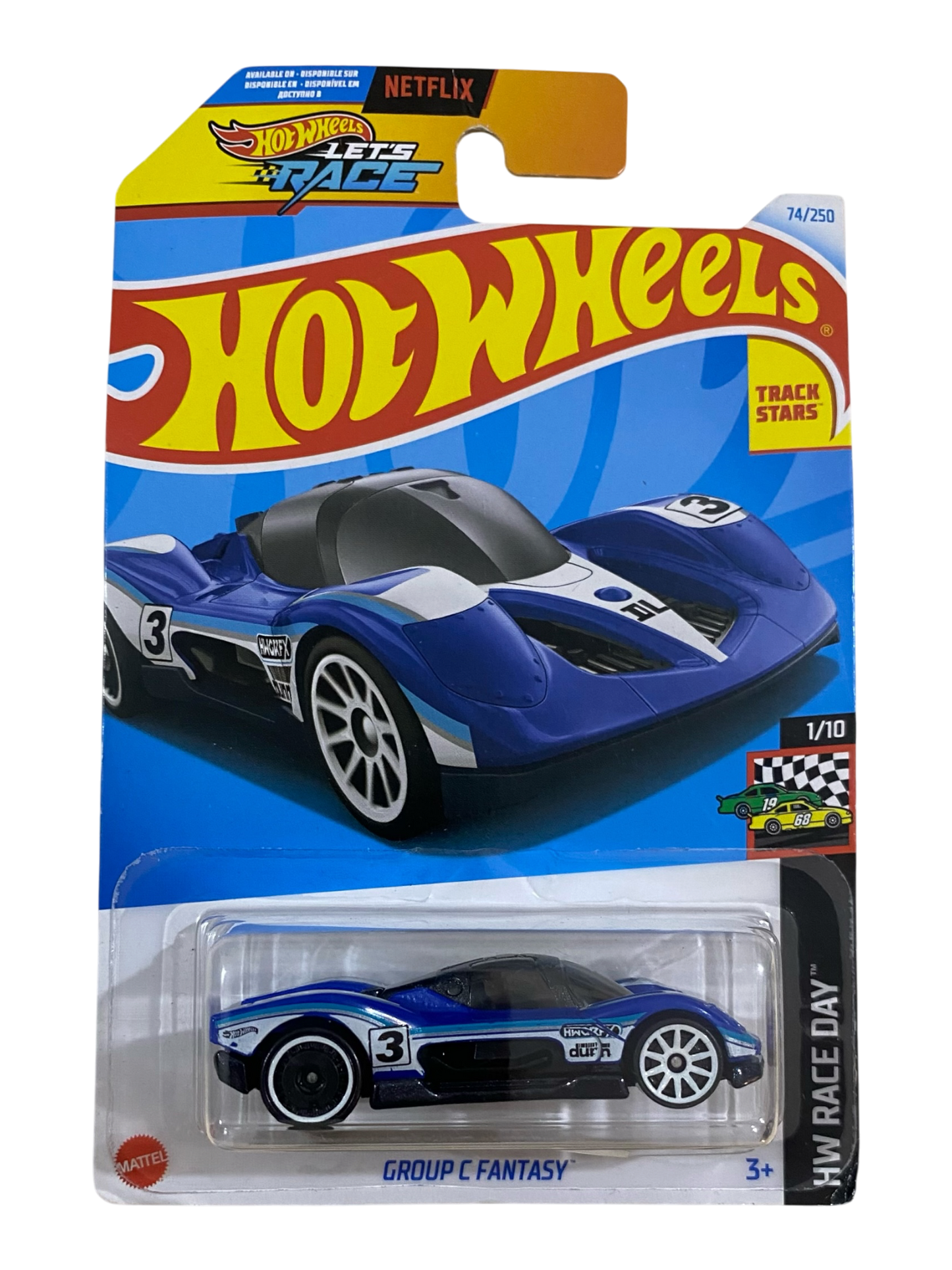 Hot Wheels  Group C Fantasy (HW Race Day) Netflix: Lets Race