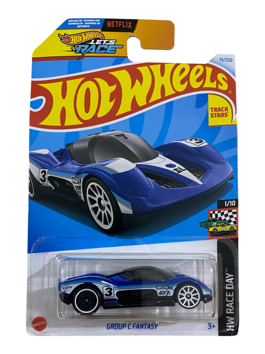 Hot Wheels  Group C Fantasy (HW Race Day) Netflix: Lets Race