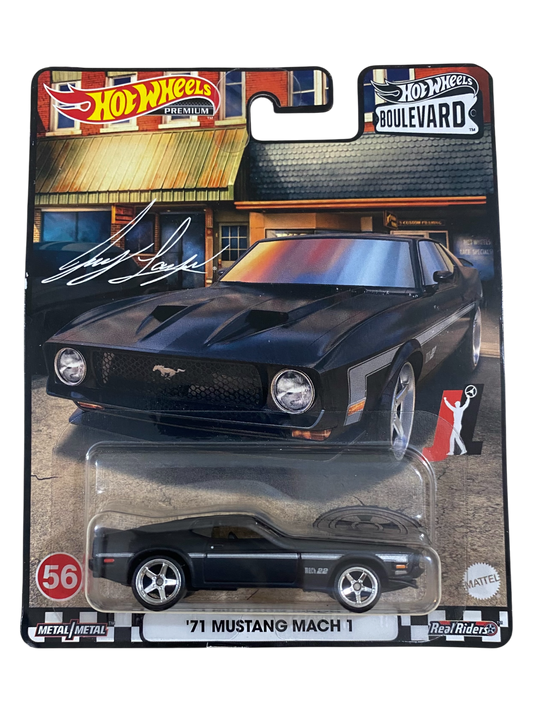 Hot Wheels Premium  ‘71 Mustang Mach 1