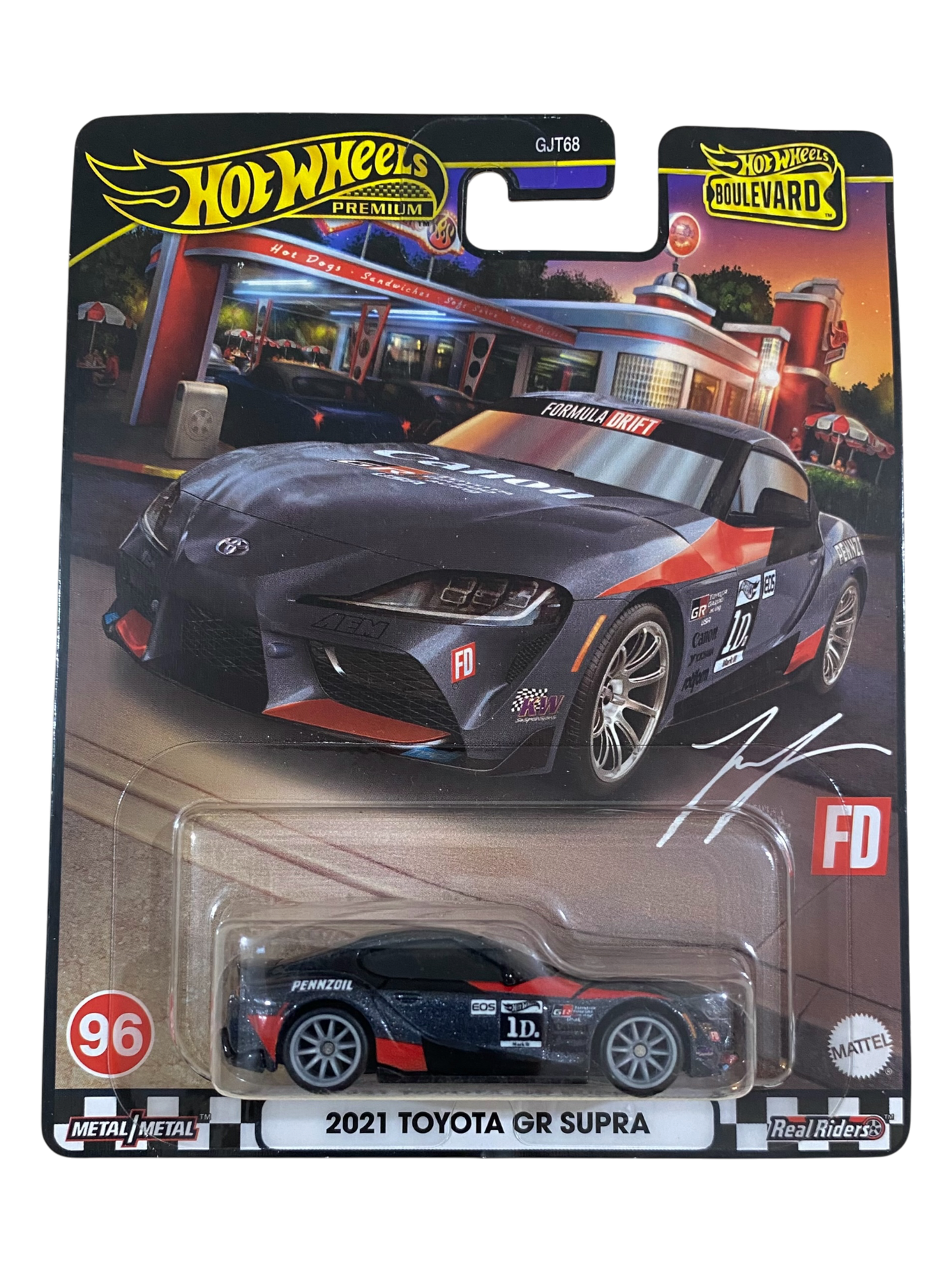 Hot Wheels Premium  2021 Toyota GR Supra