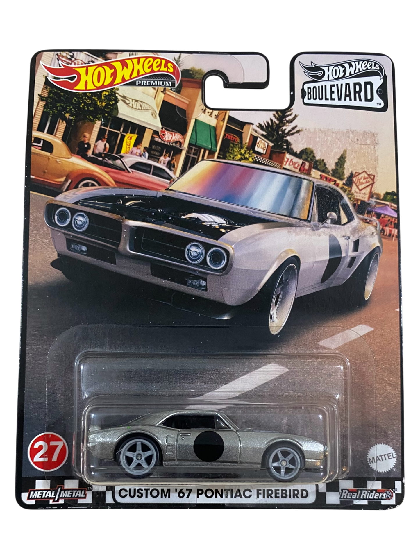 Hot Wheels Premium  Custom ‘67 Pontiac Firebird (Zamac)