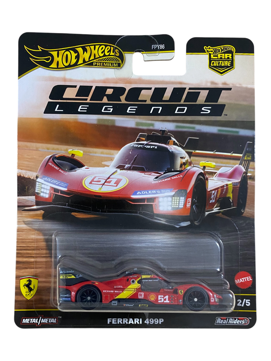 Hot Wheels Premium  Ferrari 499P (Circuit Legends)