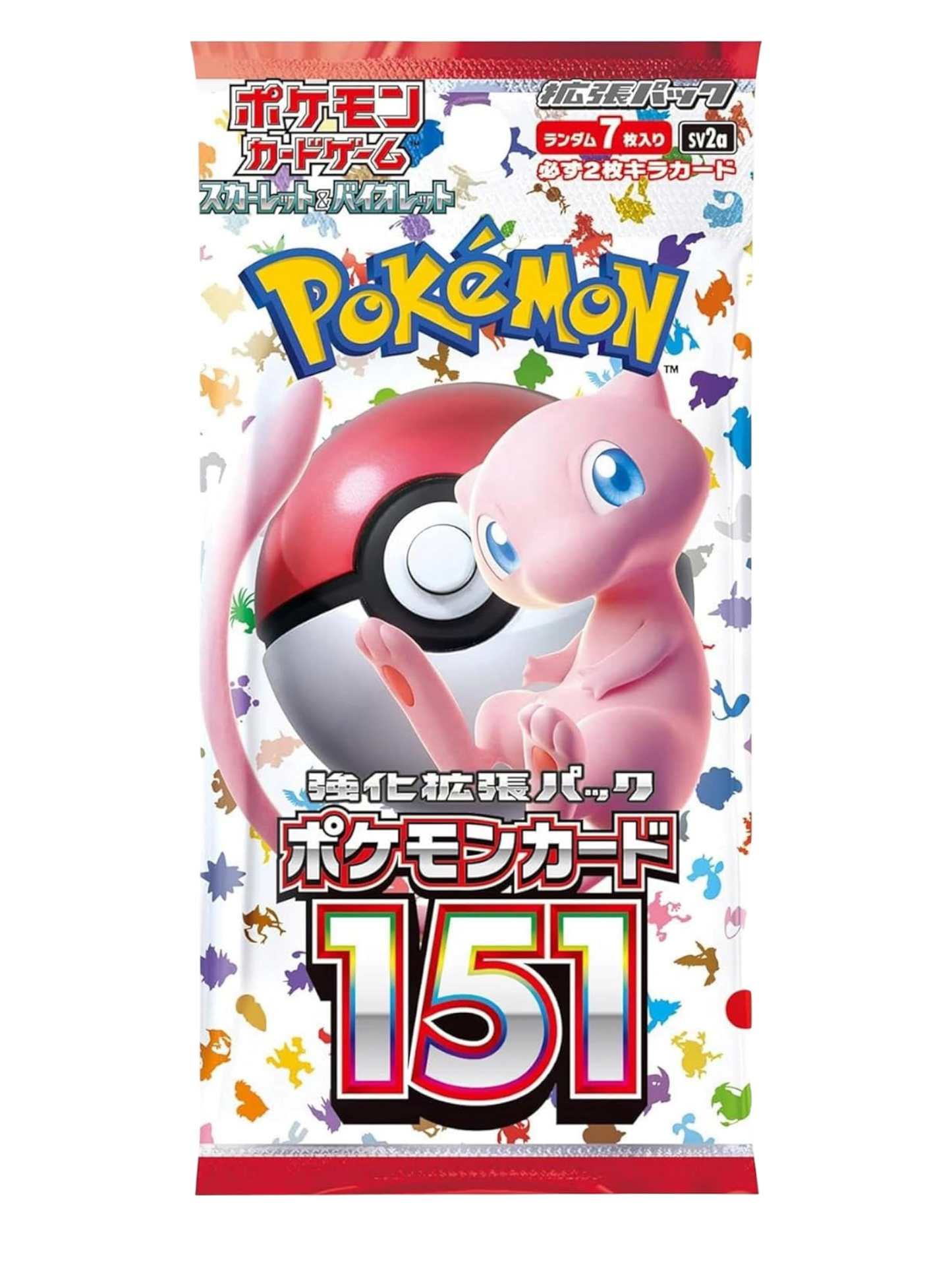 Pokemon 151 SV2a Japanese Booster Pack