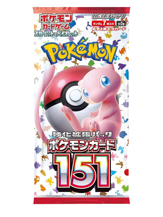 Pokemon 151 SV2a Japanese Booster Pack
