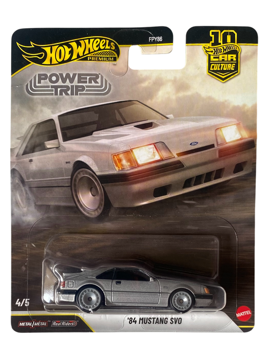 Hot Wheels Premium  ‘84 Mustang SVO (Power Trip)