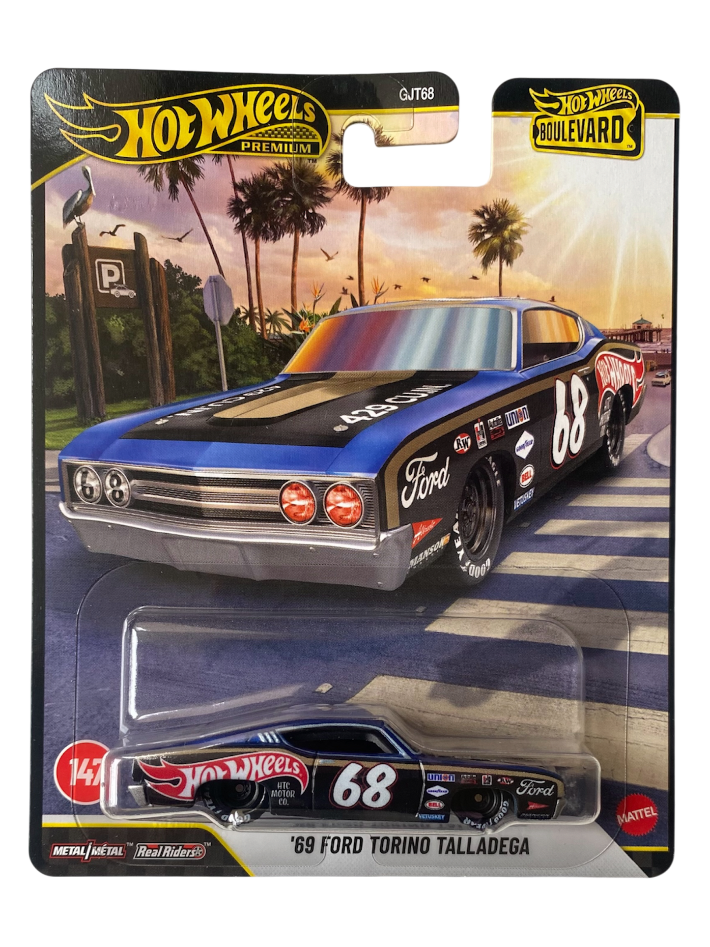Hot Wheels Premium  ‘69 Ford Torino Talladega