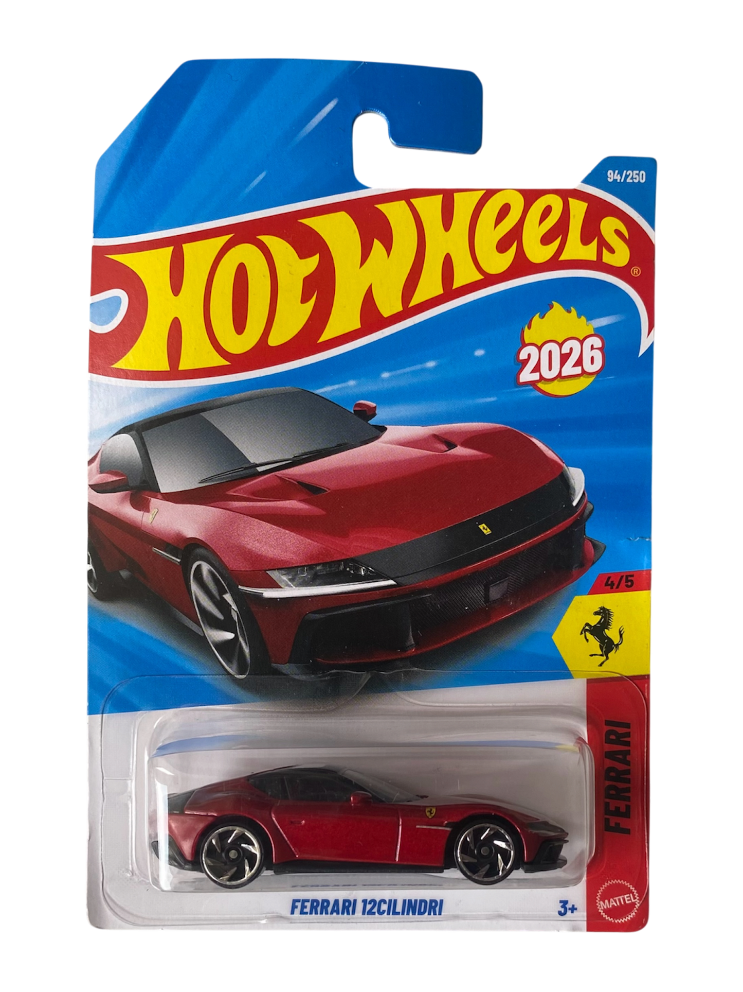 Hot Wheels  Ferrari 12Cilindri (Ferrari) Japan Card