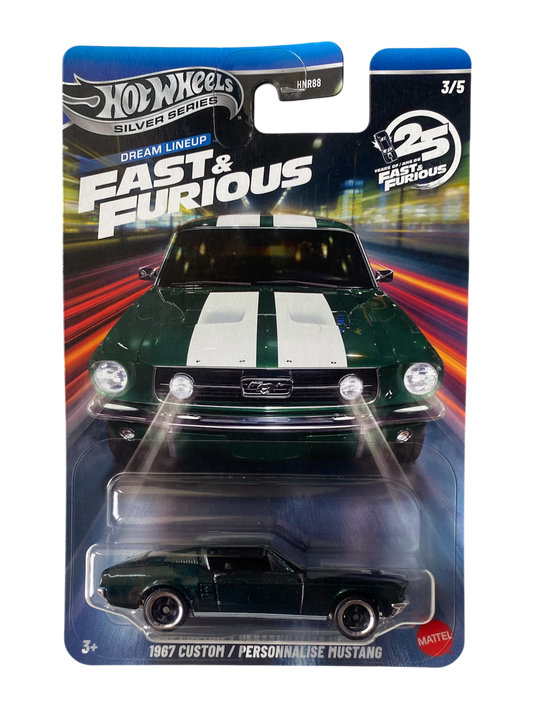 Hot Wheels  1968 Custom/Personnalisé Mustang (Fast & Furious: Dream Lineup)