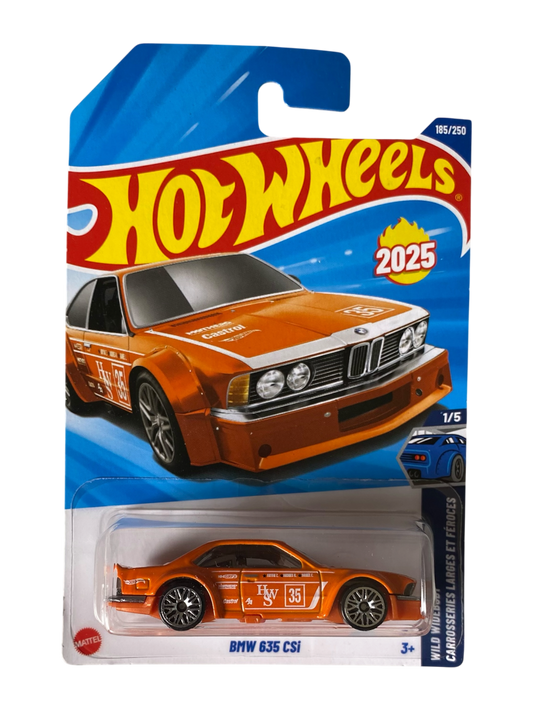 Hot Wheels  BMW 635 CSi (Wild WideBody Carrosseries Larges Et Féroces) Orange