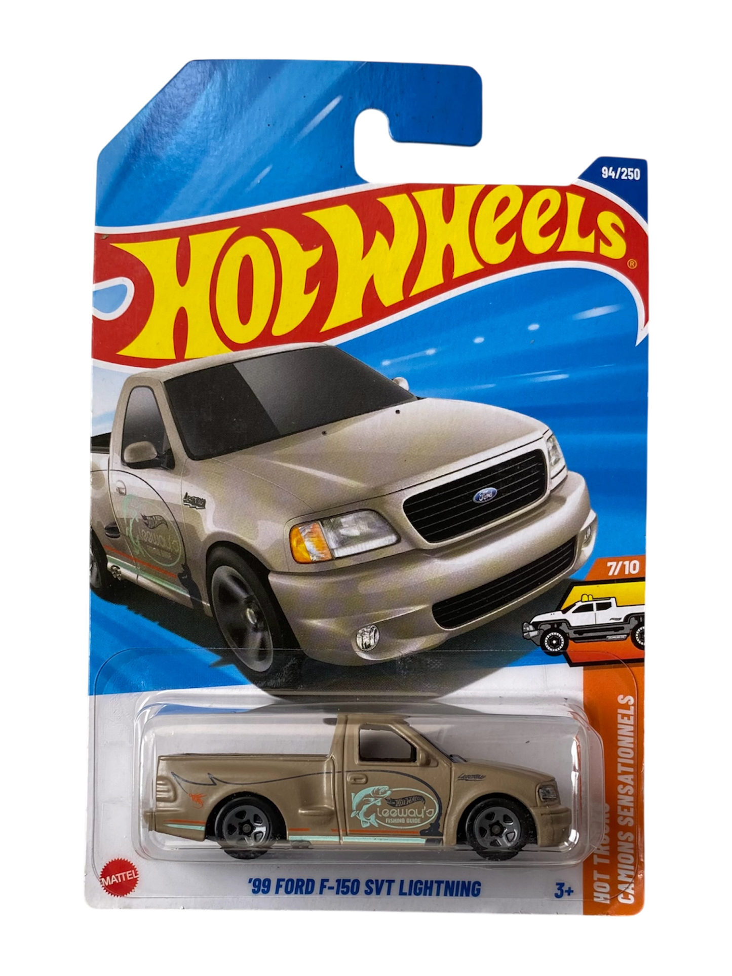 Hot Wheels  ‘99 Ford F-150 SVT Lighting (Hot Trucks Camions Sensationnels)