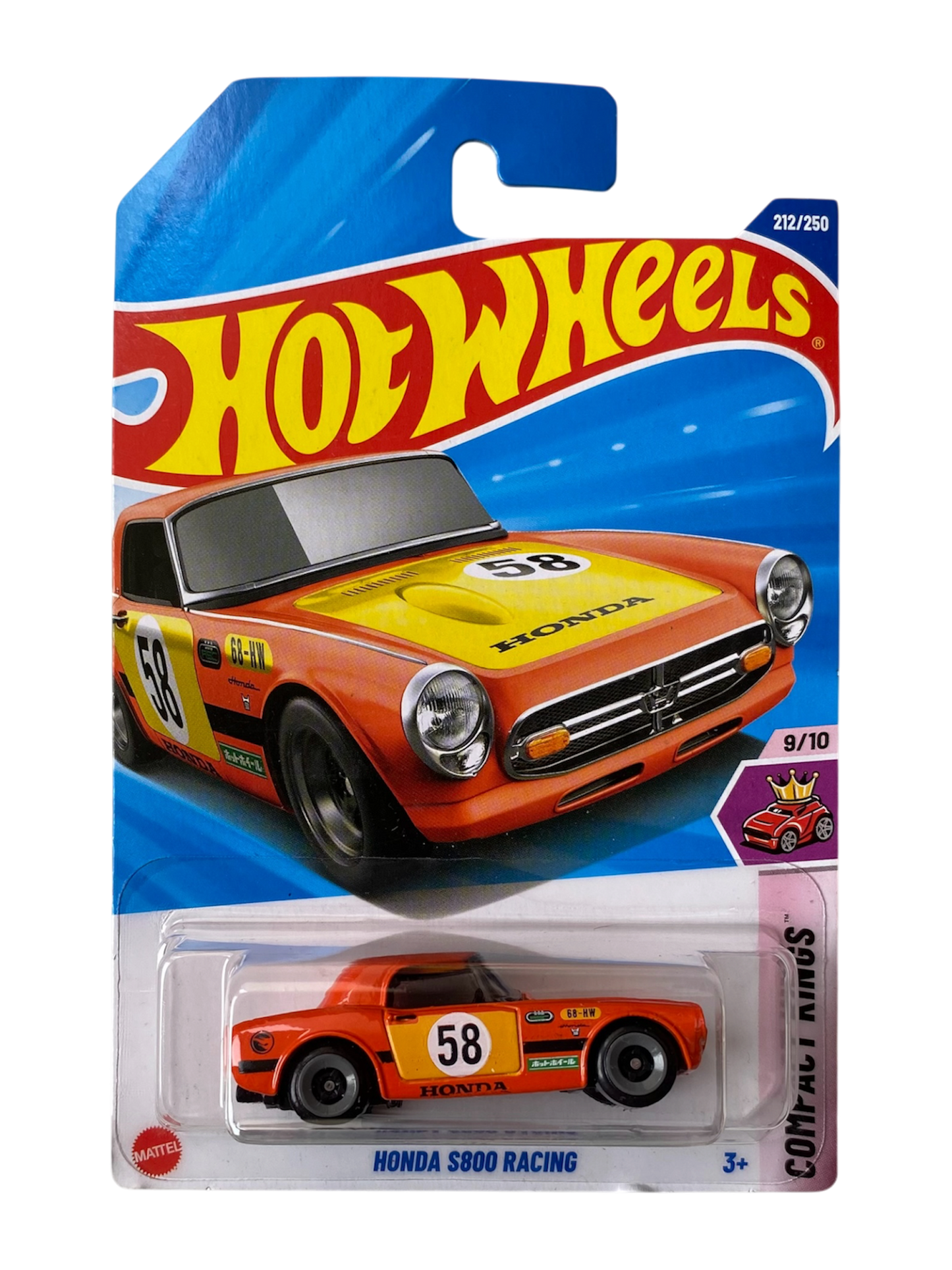 Hot Wheels  Honda S800 Racing (Compact Kings) Treasure Hunt