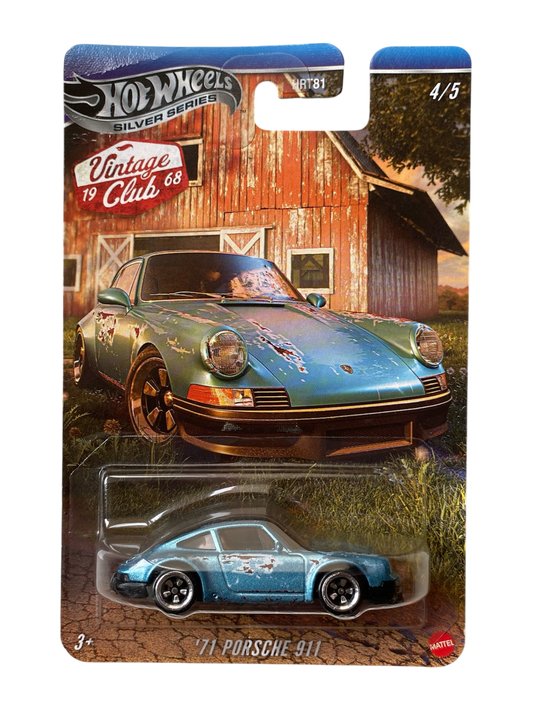 Hot Wheels  ‘71 Porsche 911 (Vintage Club 1968)