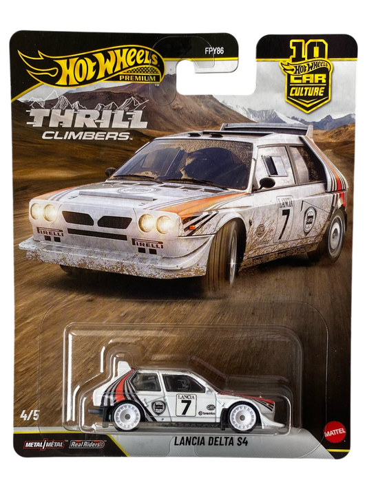 Hot Wheels Premium  Lancia Delta S4 (Thrill Climbers)
