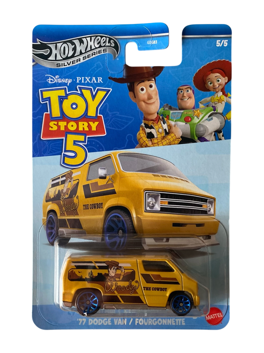 Hot Wheels  Custom / Personnalisé ‘77 Dodge Van / Fourgonnette (Toy Sy 5) metal/metal