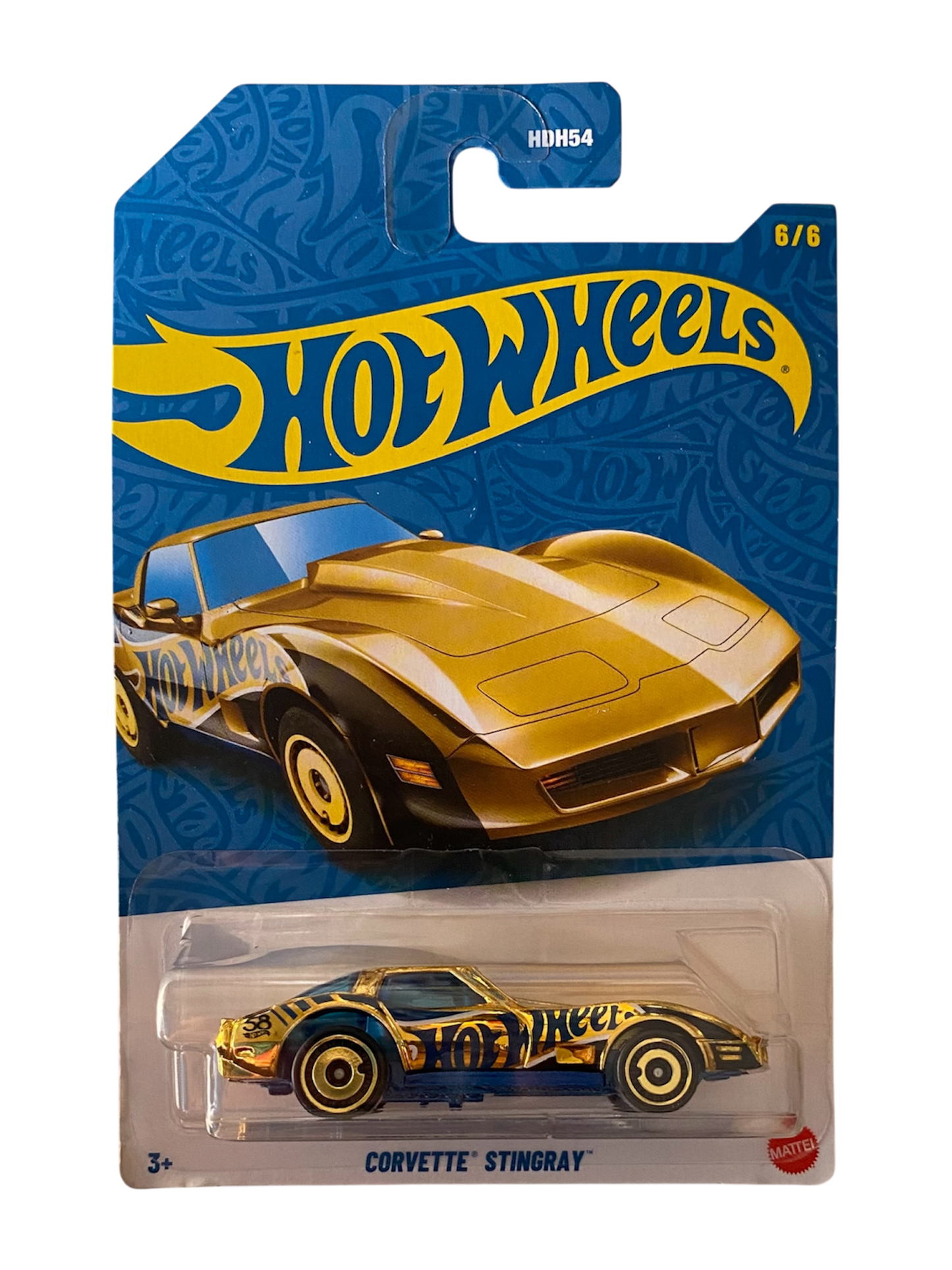Hot Wheels  Corvette Stingray (58th Anniversary CHASE) Metal/Metal