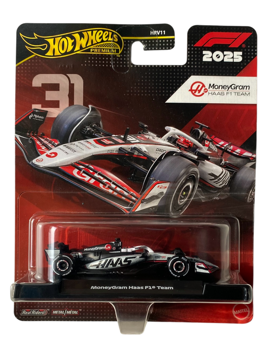 Hot Wheels Premium  MoneyGram Haas F1 Team (#31)