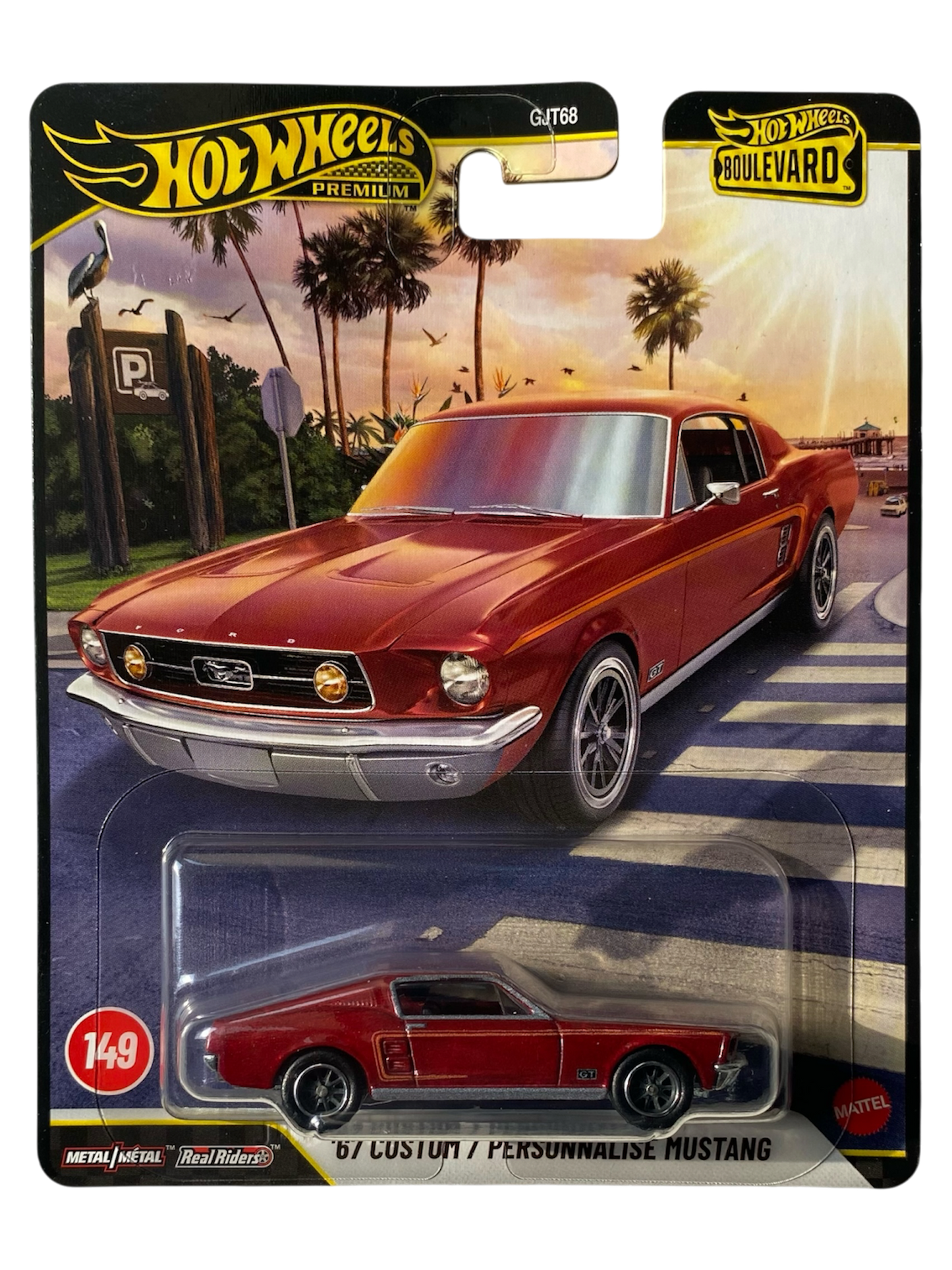 Hot Wheels Premium  ‘67 Custom / Personnalisé Mustang