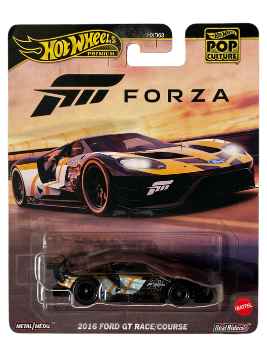 Hot Wheels Premium  2016 Ford GT Race/Course (Forza)