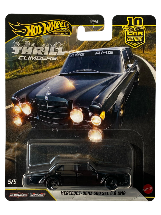 Hot Wheels Premium  Mercedes-Benz 300 SEL 6.8 AMG (Thrill Climbers)