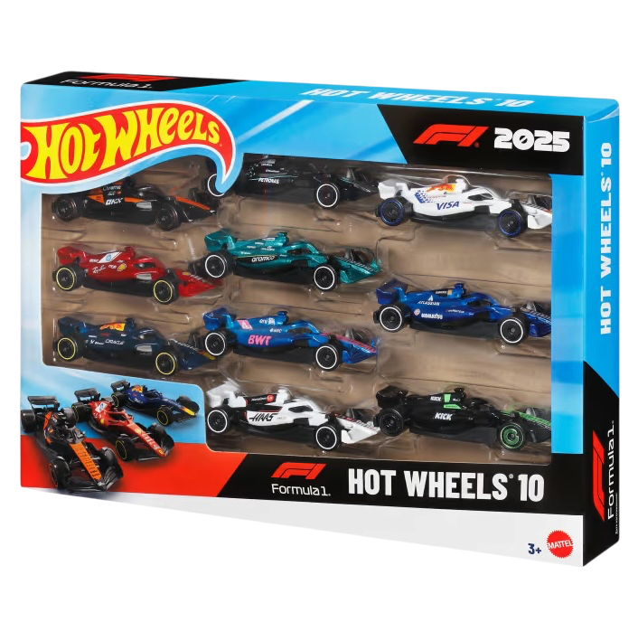 Hot Wheels F1 - 10 Pack (Imported)