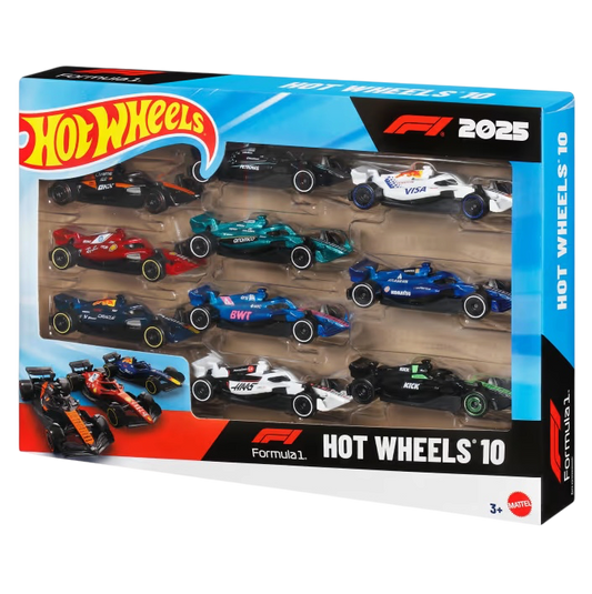 Hot Wheels F1 - 10 Pack (Imported)