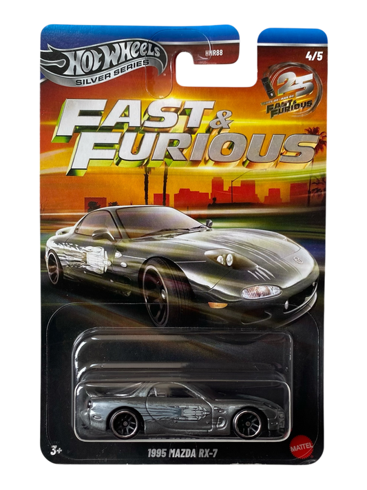 Hot Wheels  1995 Mazda RX-7 (25th Anniversary Fast & Furious)