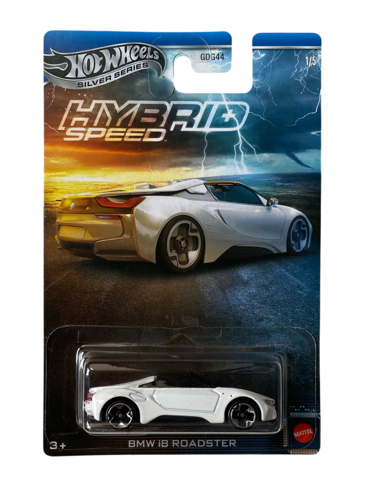 Hot Wheels Silver Series  BMW i8 Roadster (Hybrid Speed)