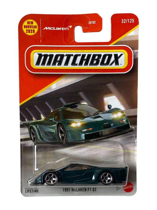 MatchBox  1997 McLaren F1 GT