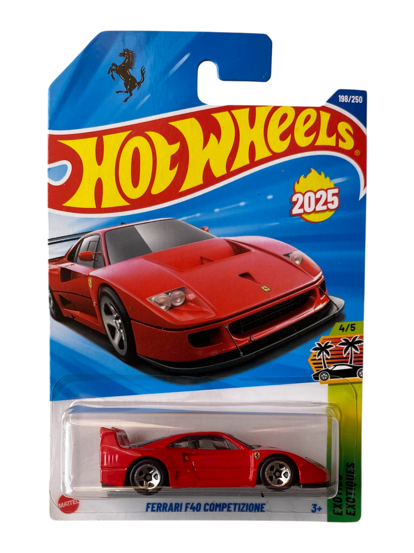 Hot Wheels  Ferrari F40 Competizione (Exotics) Red