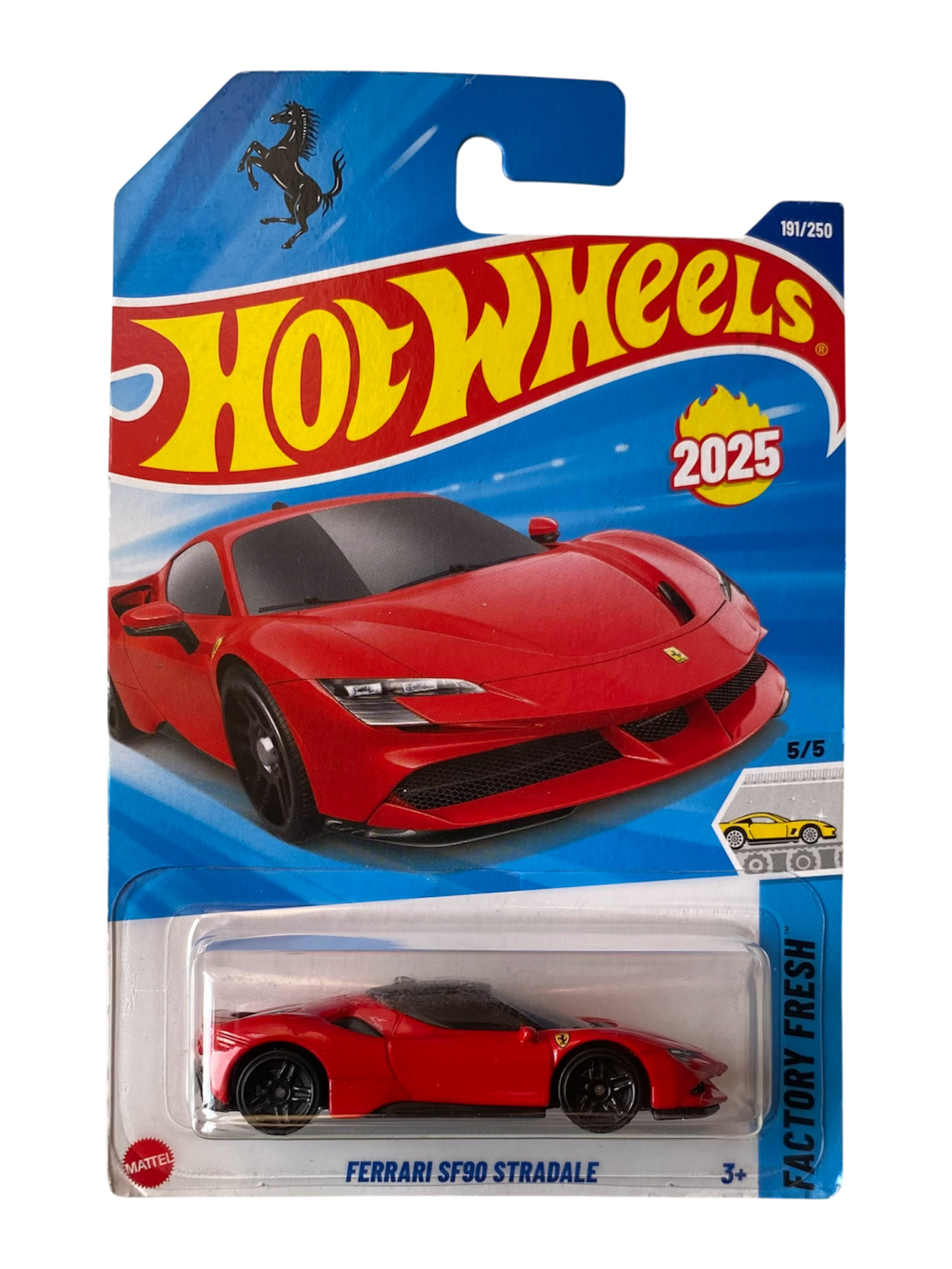 Hot Wheels  Ferrari SF90 (Factory Fresh) Red