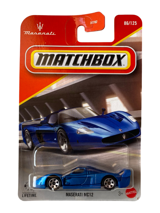 MatchBox  Maserati MC12 (Metalflake blue)
