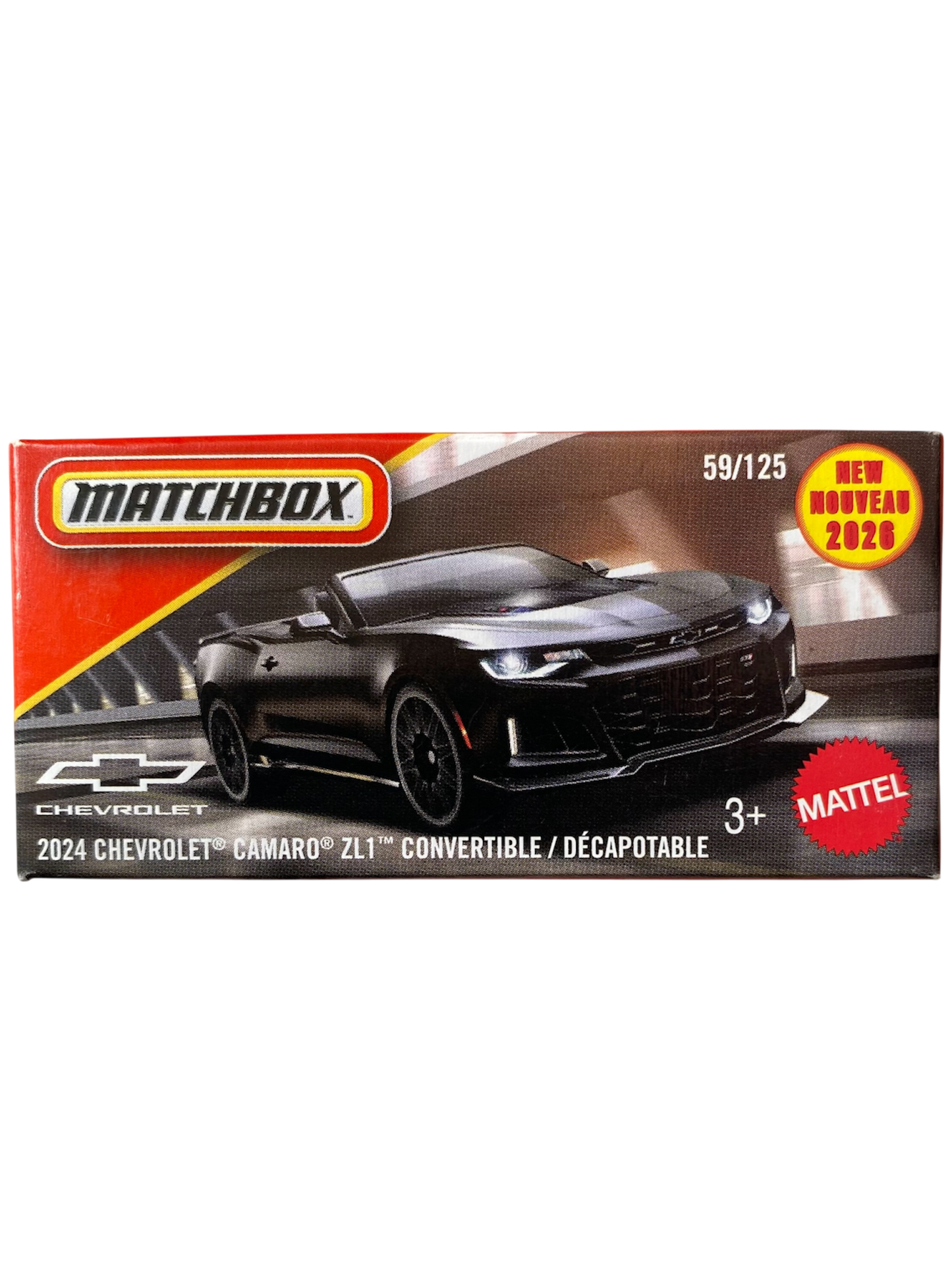 MatchBox  2024 Chevrolet Camaro ZL1 Convertible