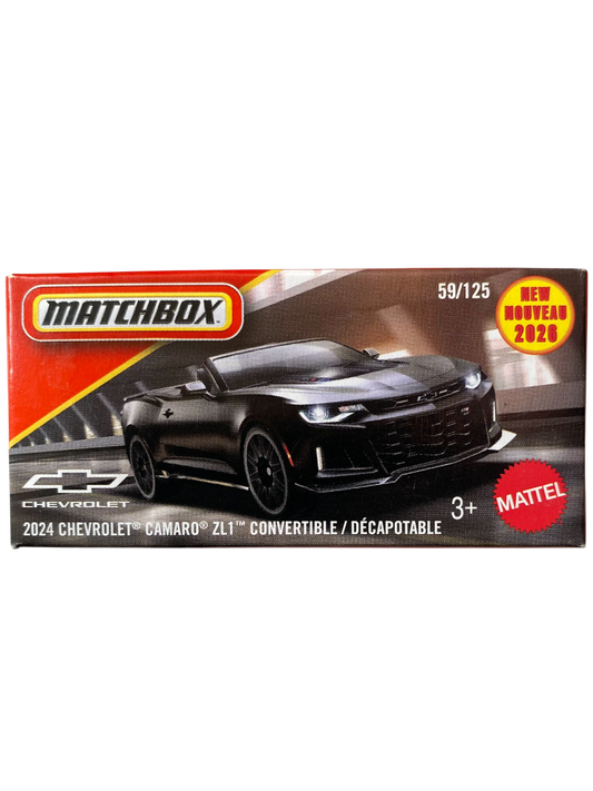 MatchBox  2024 Chevrolet Camaro ZL1 Convertible