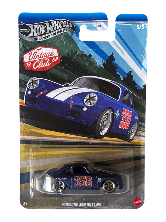 Hot Wheels  Porsche 356 Outlaw (Vintage Club 1968) Metal/Metal
