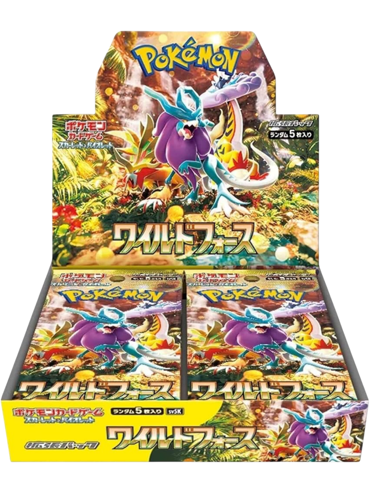 Pokémon Wild Force Booster Box [SV5K]