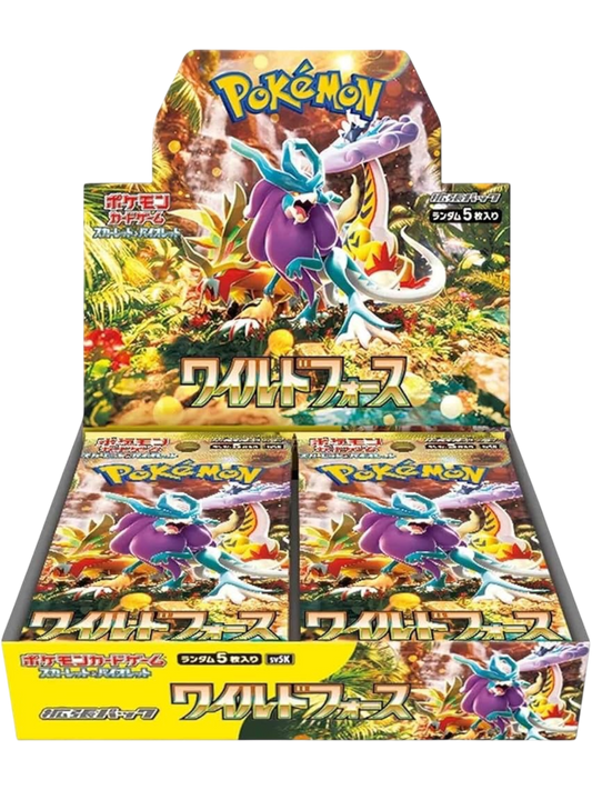 Pokémon Wild Force Booster Box [SV5K]