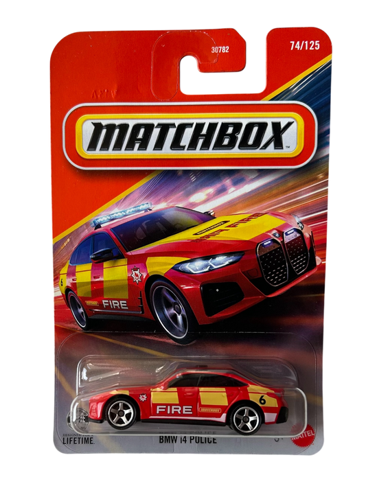 MatchBox  BMW i4 Police