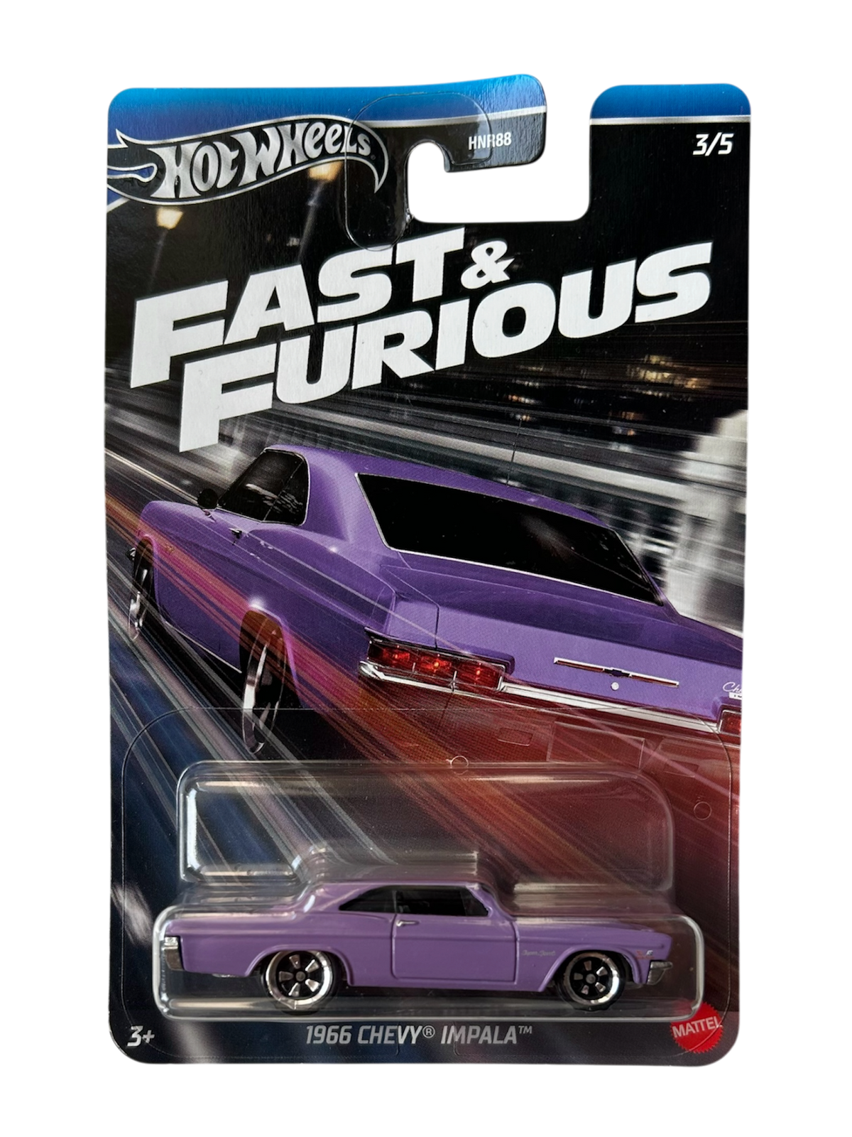 Hot Wheels  1966 Chevy Impala (Fast & Furious) Metal/Metal