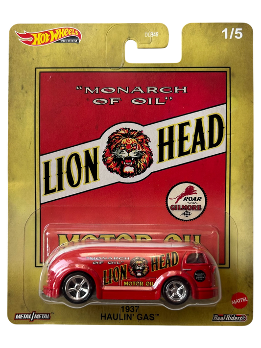 Hot Wheels Premium  1937 Haulin’ Gas (Lion Head)