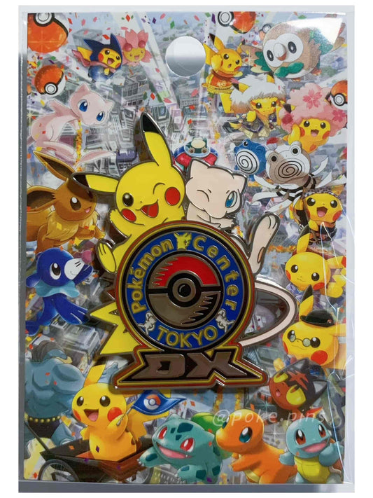 Pokémon Center Tokyo DX, Pokemon Center Logo Pin Badge 2018